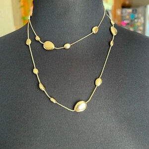 Halogen Gold Necklace